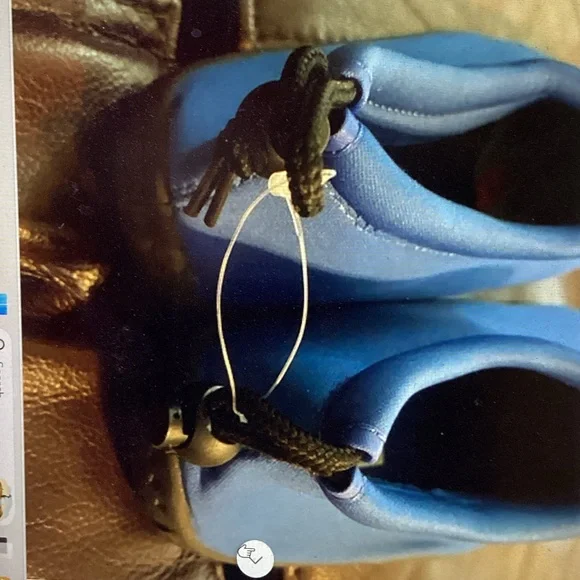 Unisex Blue Slip-On Water Shoes - Picture 2 of 5